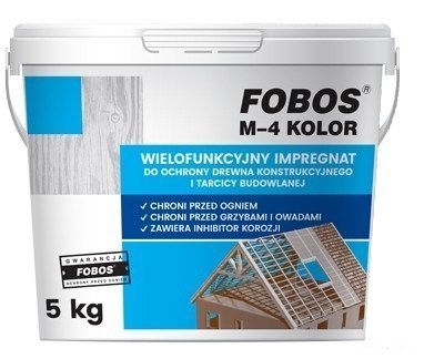 Fobos M-4 Impregnat Do Drewna Wiaderko 1kg