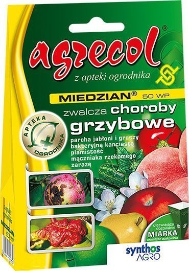 Miedzian 50 WP Środek Grzybobójczy 50g Agrecol (R)