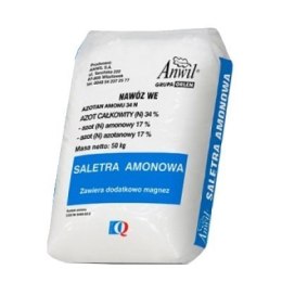 Nawóz Saletra Amonowa 34%N Plus Magnez 50kg Anwil