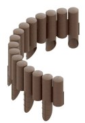 Obrzeże Palisada 25,5cm/2,3m Brąz STANDARD Cellfast