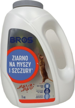 Bros ziarno na myszy i szczury 1kg