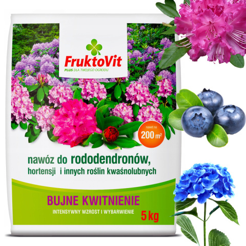 Nawóz Inco Fruktovit PLUS Rododen., Hortens. 3kg