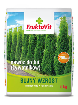 Nawóz Inco Fruktovit PLUS Tui, Żywotników 5kg