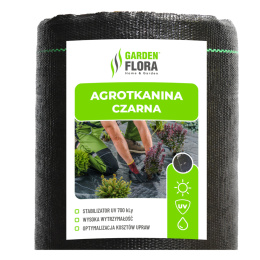 Agrotkanina Czarna 100g/m² UV 0,4m x 50mb