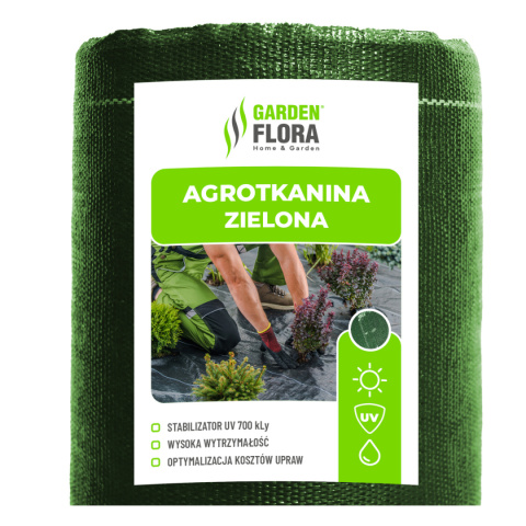 Agrotkanina Zielona 100g/m² UV 0,4m x 100mb