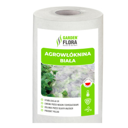 Agrowłóknina Biała 45g/m² UV 1,6m x 500mb