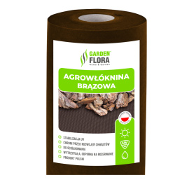 Agrowłóknina Brązowa 50g/m² UV 0,5m x 100mb